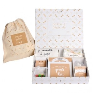 Cadeau naissance papa : sa boite à papa