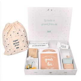 Boite à grand frère remplie de cadeaux