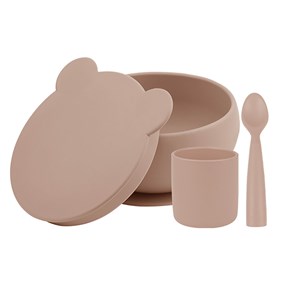 Set premier repas bol cuillère gobelet