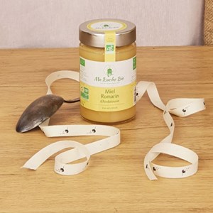 Coffret d'un romarin, avec son miel bio