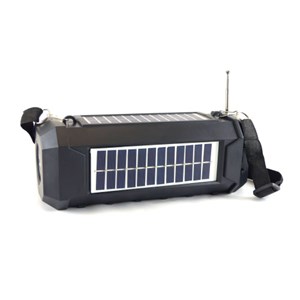 Radio solaire enceinte portable sans fil