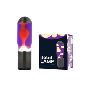Lampe à lave diffuseur de parfum violett