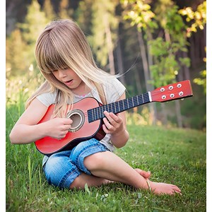 Guitare rouge