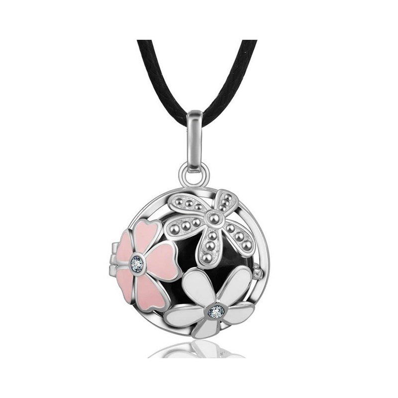 Bijou bola de grossesse - Bola de grossesse cage fleurs