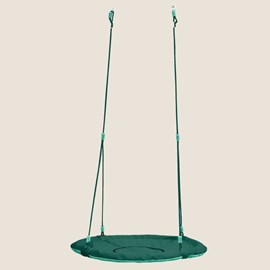 Balançoire ronde nid d'oiseau pour por