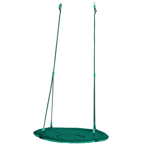 Balançoire ronde nid d'oiseau pour por