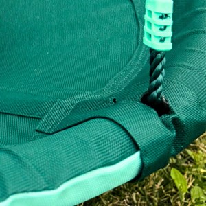 Balançoire ronde nid d'oiseau pour por