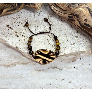 Bracelet joie en œil de tigre