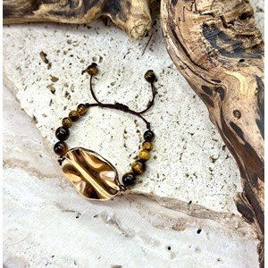 Bracelet joie en œil de tigre