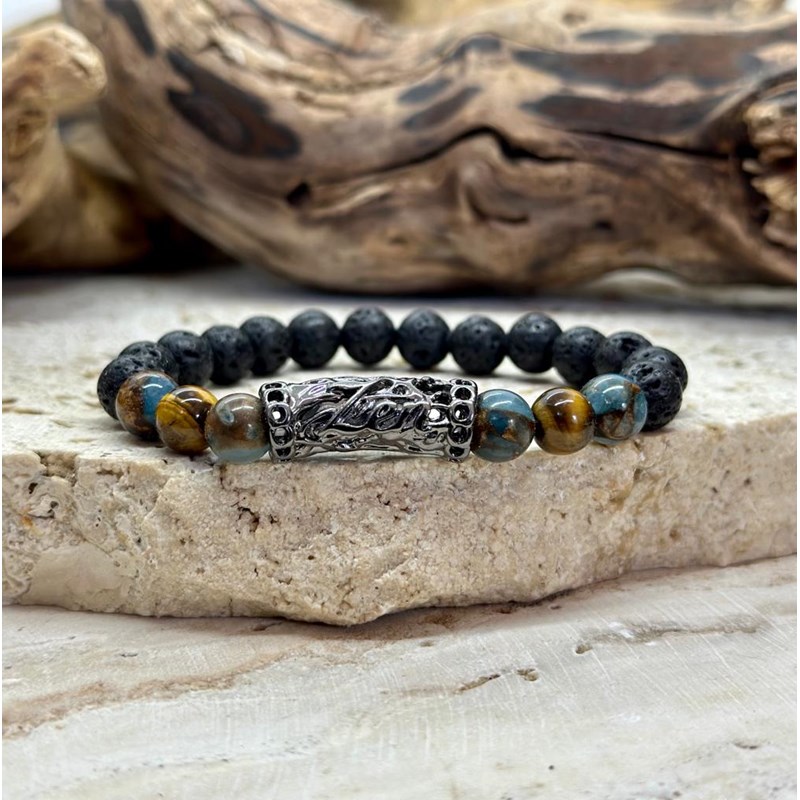 L'Atelier du Bonheur - Bracelet zen en quartz mosaic