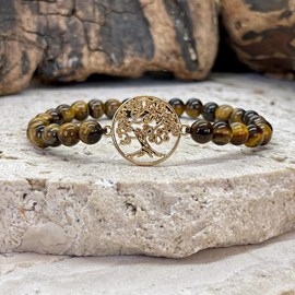 Bracelet zen en oeil de tigre