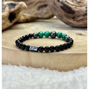 Bracelet équilibre en malachite