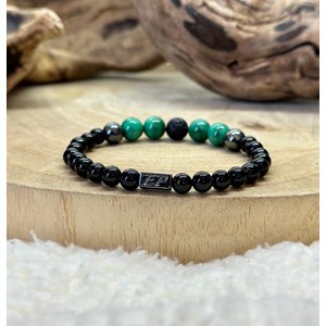 Bracelet harmonie en malachite