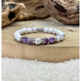 Bracelet passion en améthyste