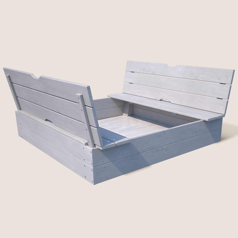 SOULET - Bac à sable en bois avec banc