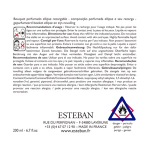 Bouquet parfumé ellipse rêve blanc