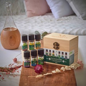 Aromatheque les essentielles bio -  6 huiles