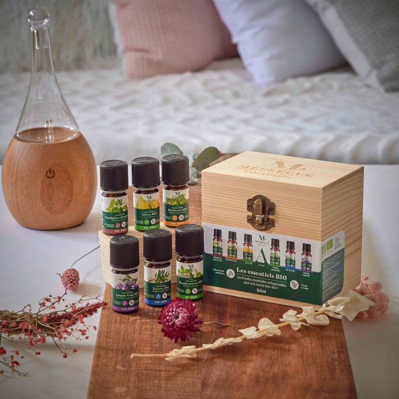 Aromatheque les essentielles bio - 6 huiles