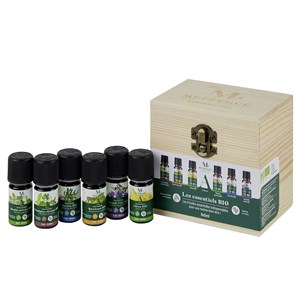 Aromatheque les essentielles bio -  6 huiles