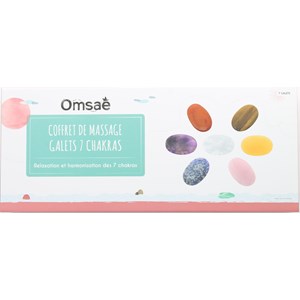 Coffret massage galets 7 chakras