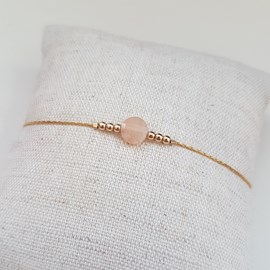 Bracelet or gold filled pierre de soleil
