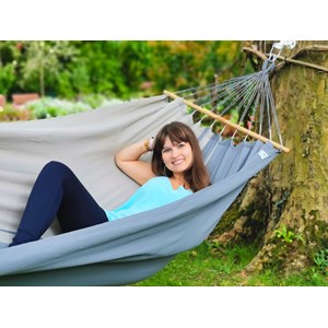 Hamac graphik anthracite taupe