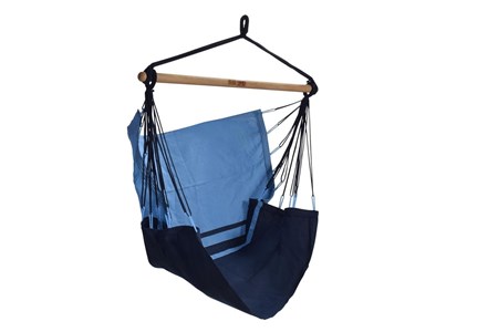 Chaise hamac coloris caraïbes certifié fsc 100% - trankil - 110x140cm