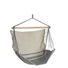 Chaise hamac trankil anthracite taupe