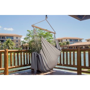 Chaise hamac trankil anthracite taupe