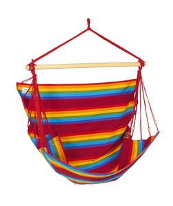 Chaise hamac coloris fortaleza certifié fsc 100% - trankil - 110x140cm