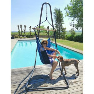 Support métal sonio pour chaise