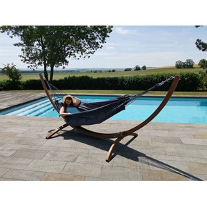 Set weekend anthracite à franges