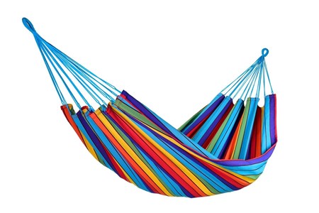Hamac traditionnel coloris multicolore - kocon - 340x140cm