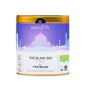 Inde - thé blanc bio - chaï masala
