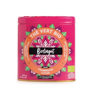 Thé vert bio framboise litchi