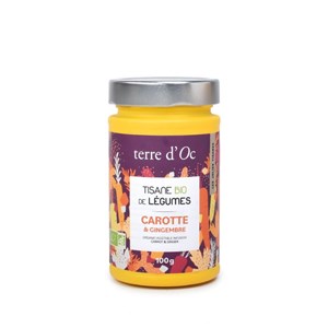 Tisane bio - carotte & gingembre