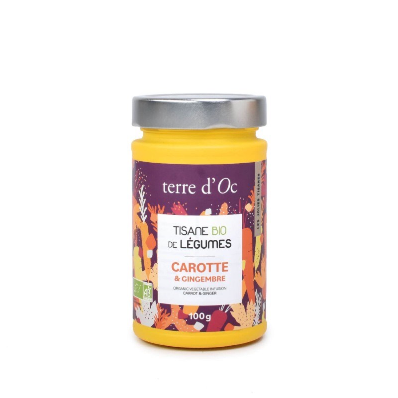 Tisane bio - carotte & gingembre