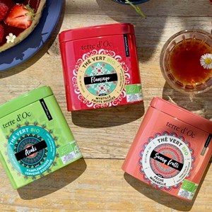 Thé vert bio myrtille & fruits rouges