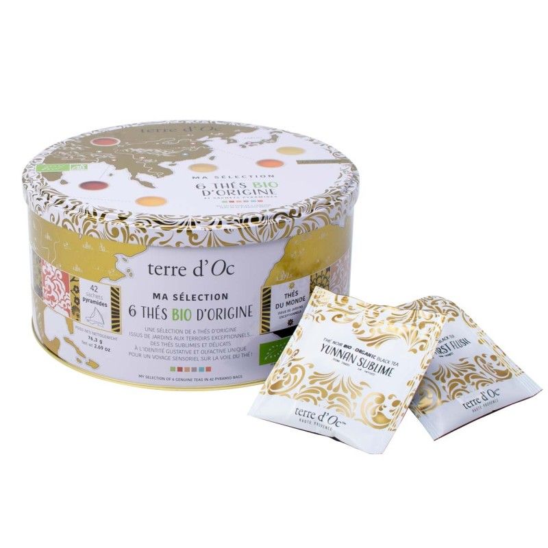 Coffret Dammann – Théière Terre De Dingshu 1,2L – Avec Filtre Terre Et Métal