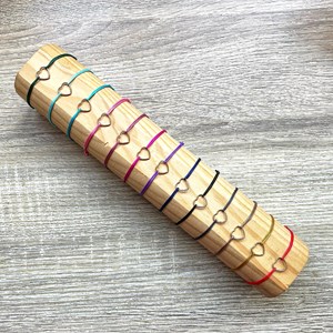 Bracelet réglable mon cœur beige