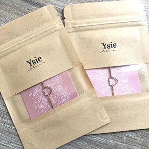 Bracelet réglable mon cœur beige