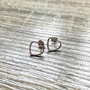 Puces d'oreilles mon cœur argent