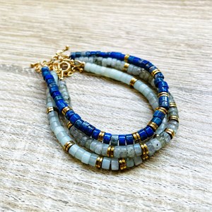 Bracelet jane labradorite et hématites