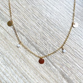 Collier charlie pierre de lune