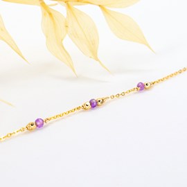 Bracelet pierres naissance - février