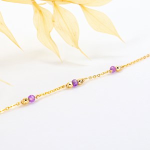 Bracelet pierres naissance - février
