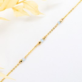 Bracelet pierres naissance - mars