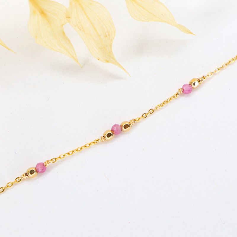 Axelle Joly - Bracelet pierres naissance - juillet