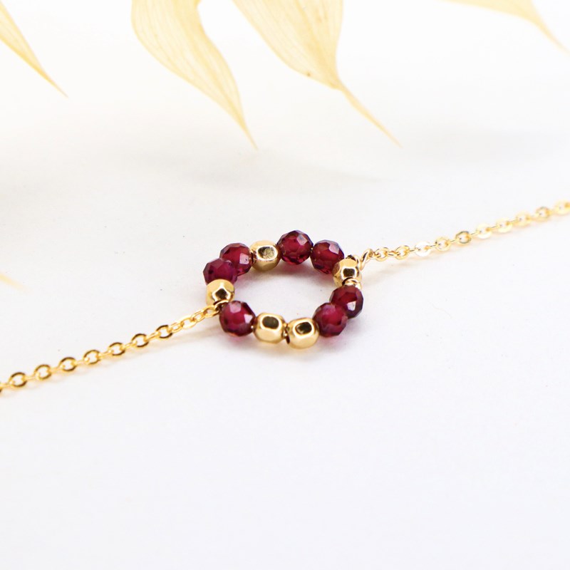 Axelle Joly - Bracelet pierres naissance - janvier