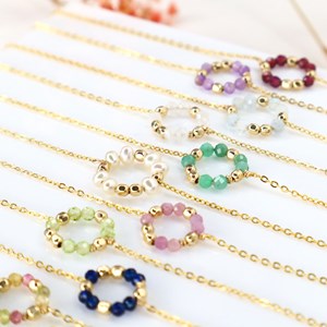 Bracelet pierres naissance - janvier